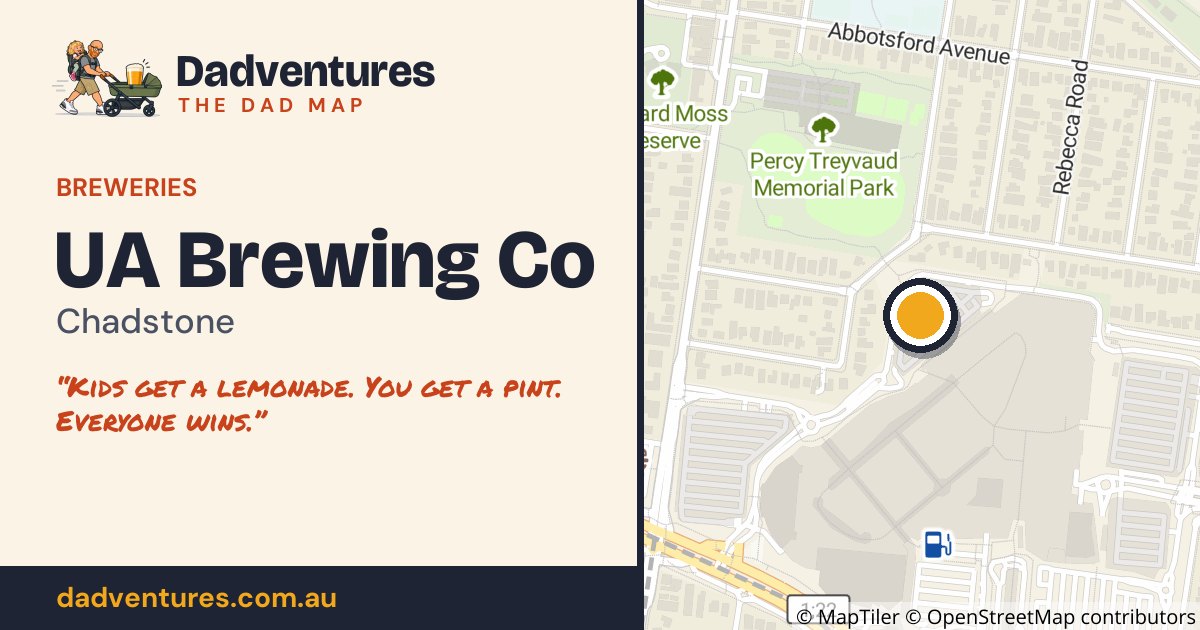 UA Brewing Co on the Dad Map