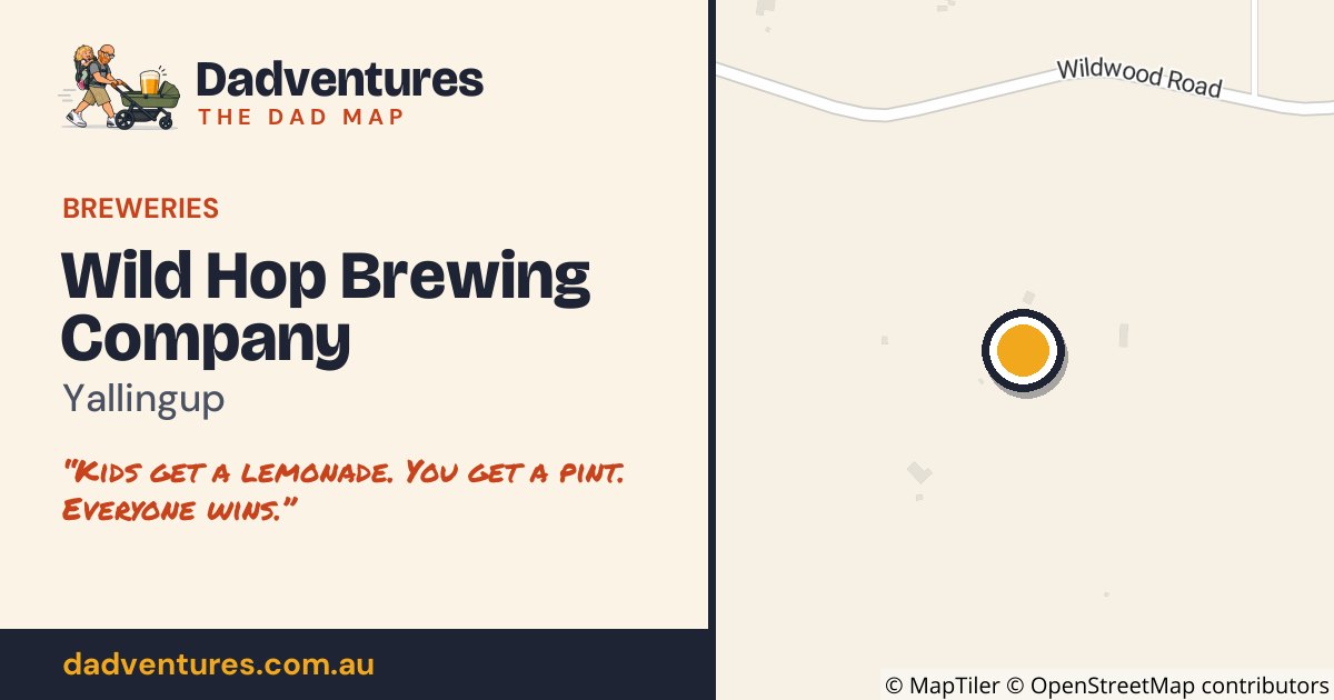 Wild Hop Brewing Company on the Dad Map