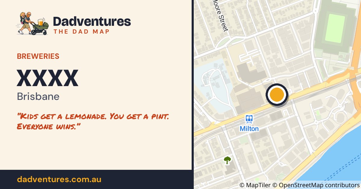 XXXX on the Dad Map