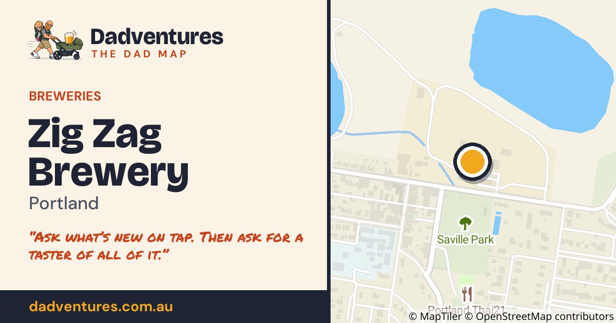 Zig Zag Brewery on the Dad Map