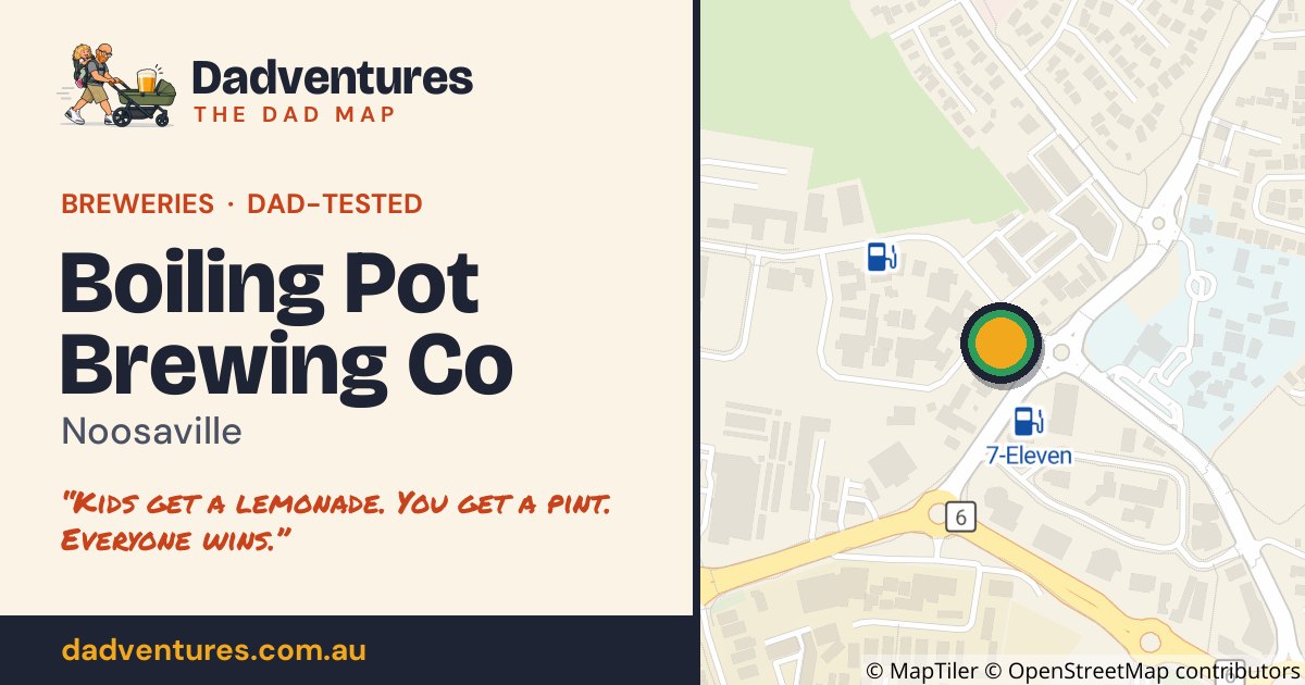 Boiling Pot Brewing Co on the Dad Map