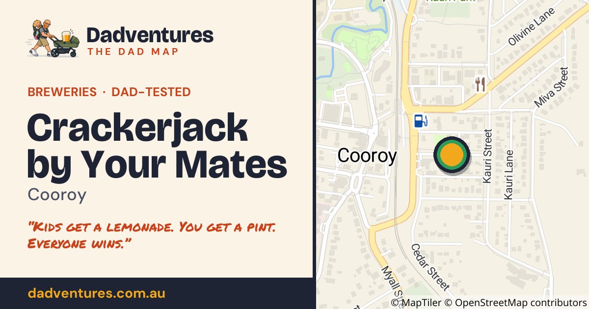 Crackerjack by Your Mates on the Dad Map