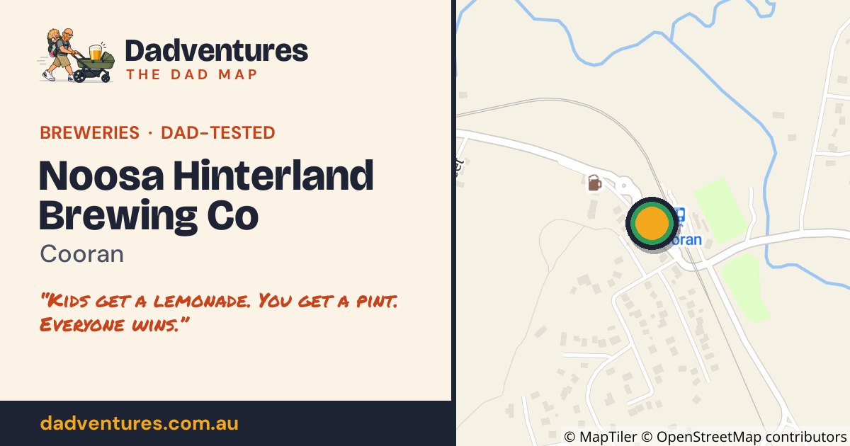Noosa Hinterland Brewing Co on the Dad Map