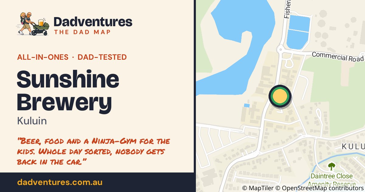 Sunshine Brewery on the Dad Map