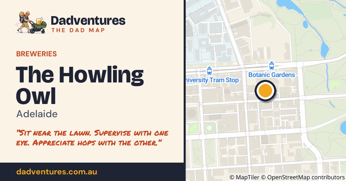The Howling Owl on the Dad Map