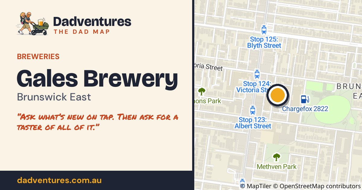 Gales Brewery on the Dad Map