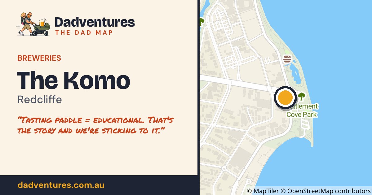 The Komo on the Dad Map