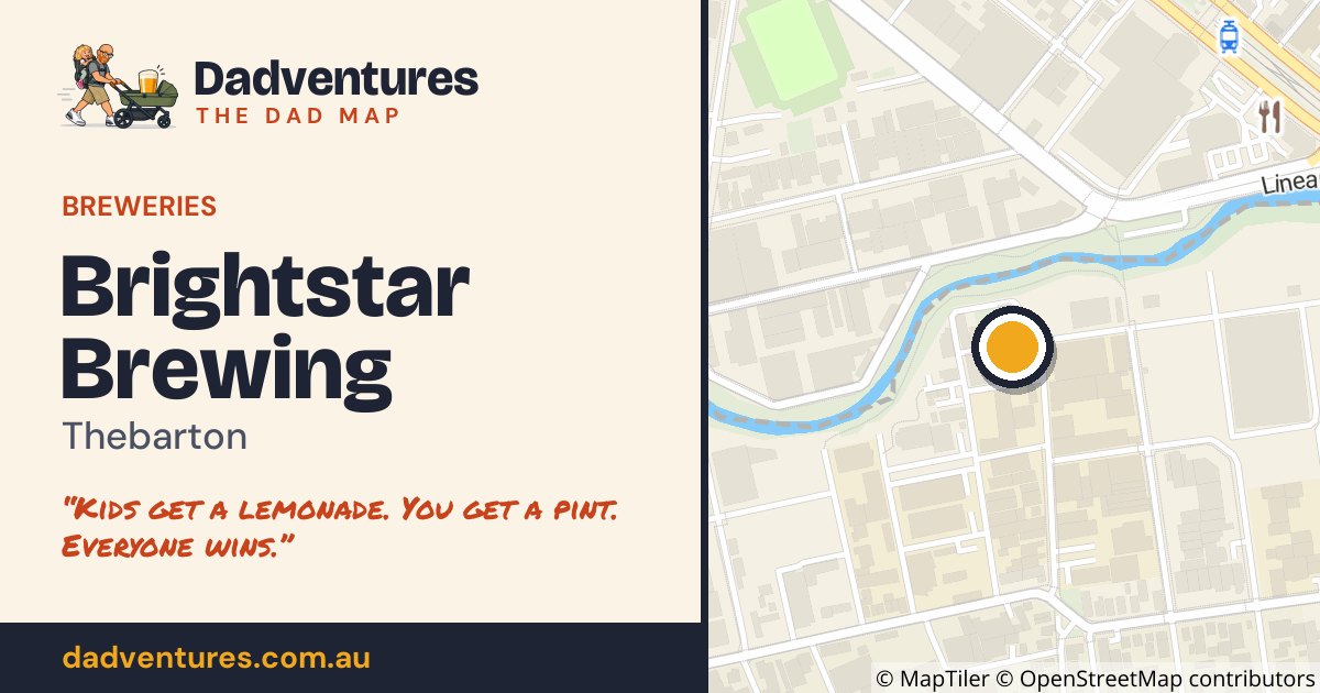 Brightstar Brewing on the Dad Map