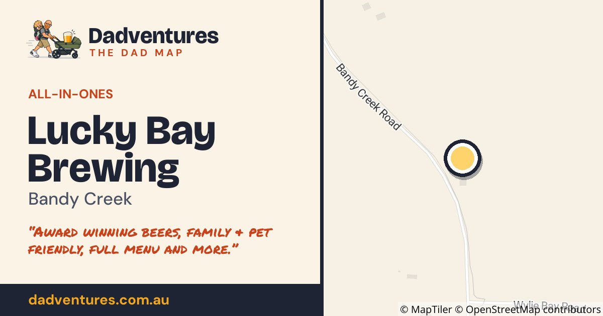 Lucky Bay Brewing on the Dad Map