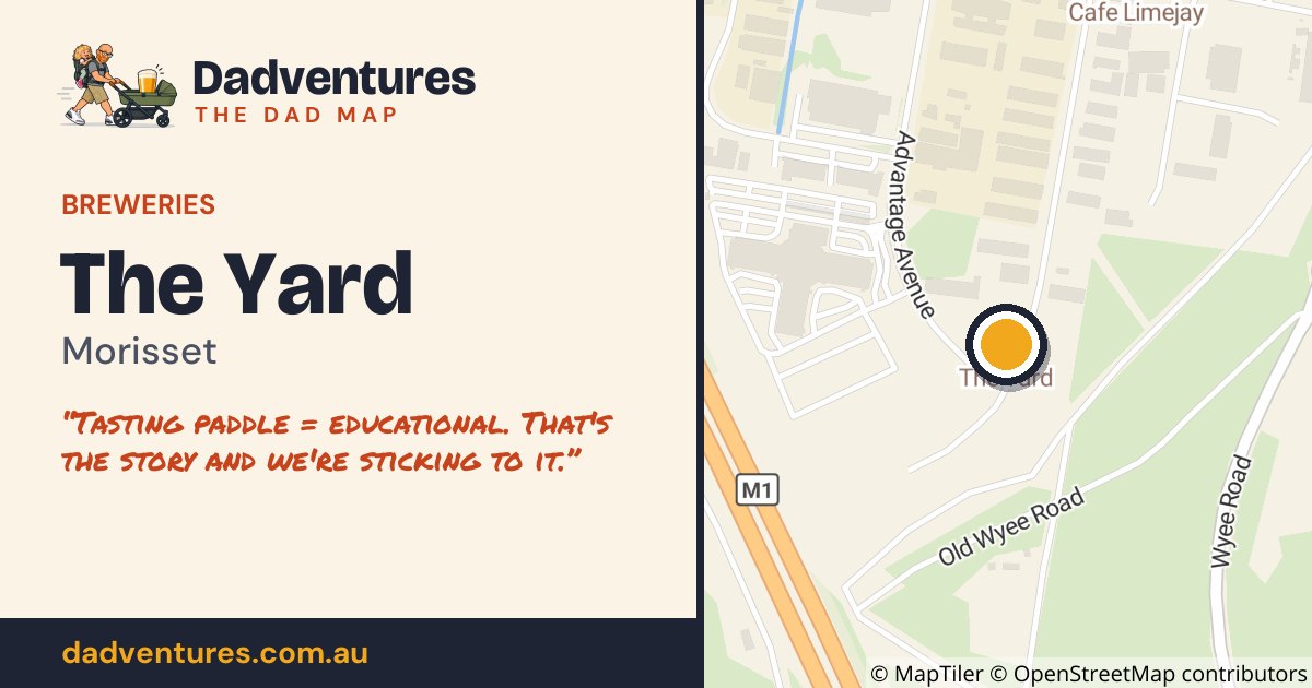 The Yard on the Dad Map