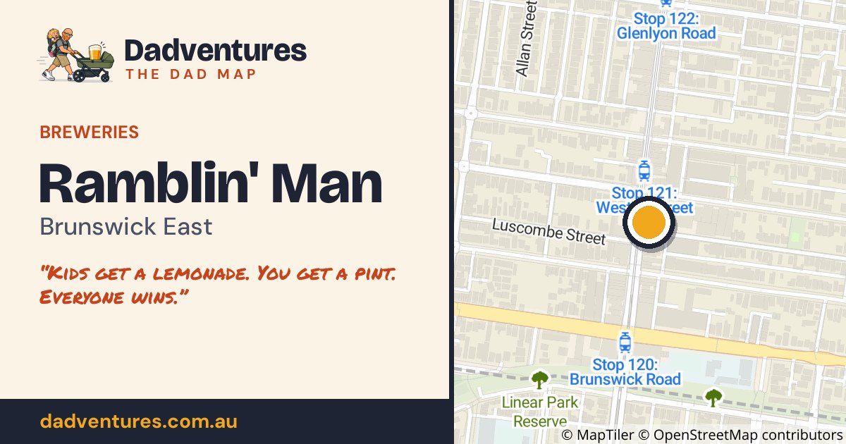 Ramblin' Man on the Dad Map