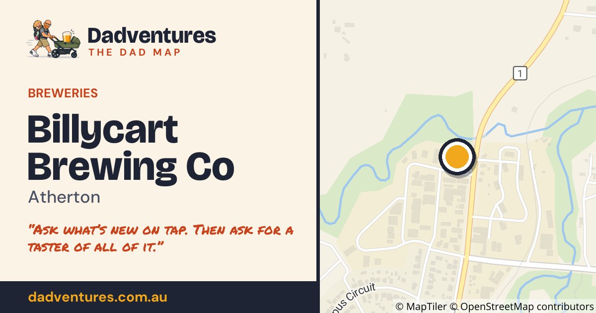 Billycart Brewing Co on the Dad Map