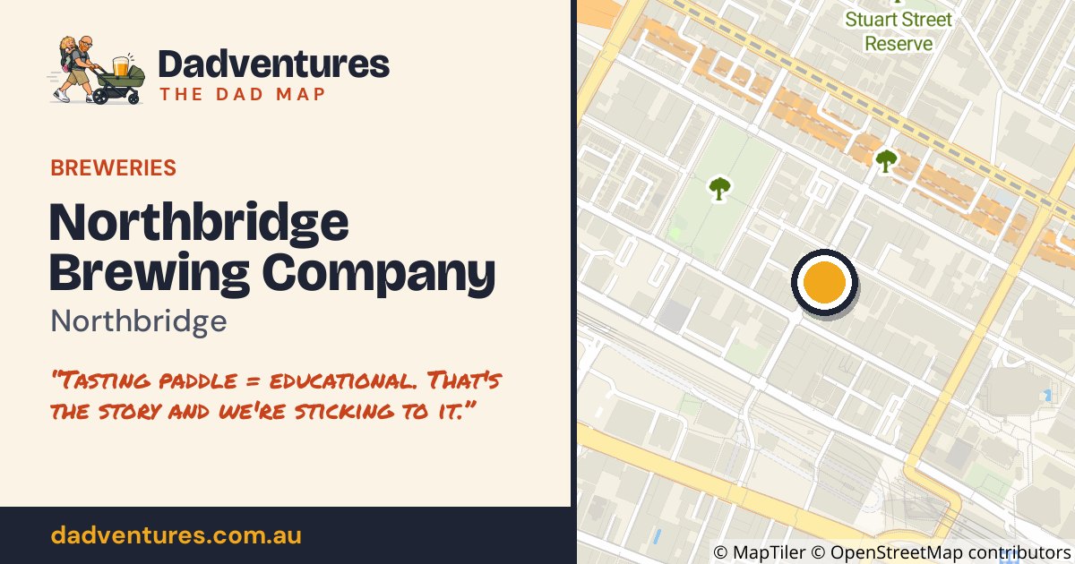 Northbridge Brewing Company on the Dad Map