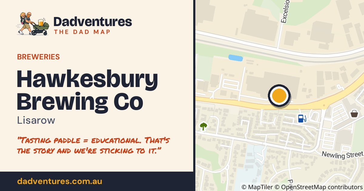 Hawkesbury Brewing Co on the Dad Map