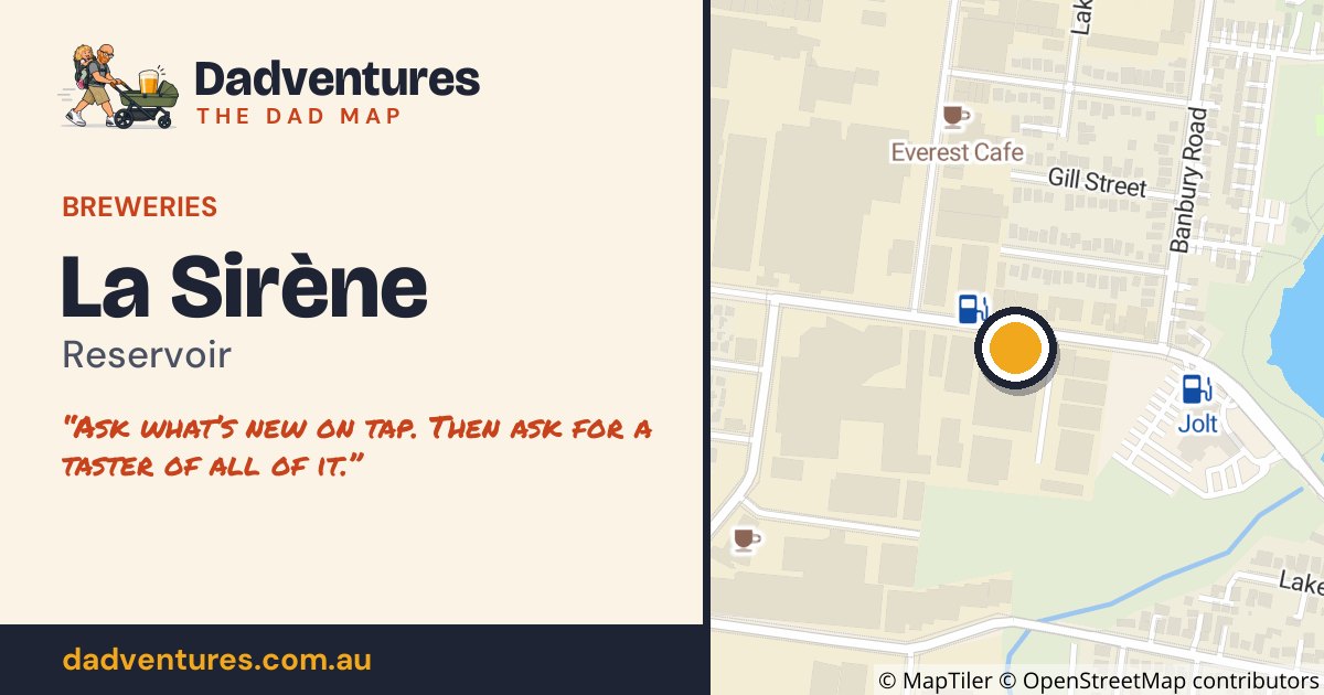 La Sirène on the Dad Map