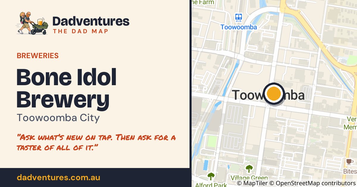 Bone Idol Brewery on the Dad Map