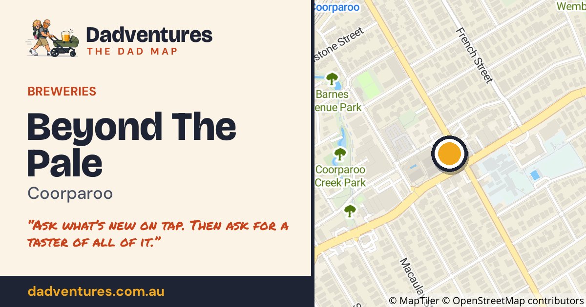 Beyond The Pale on the Dad Map