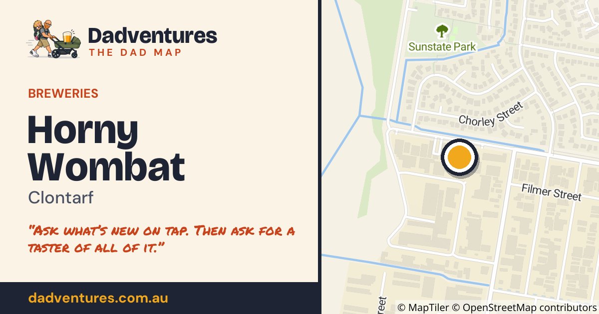 Horny Wombat on the Dad Map