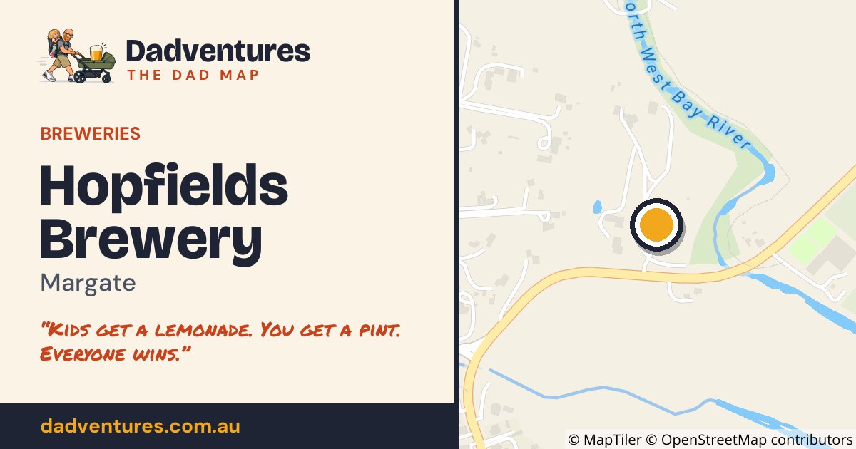 Hopfields Brewery on the Dad Map
