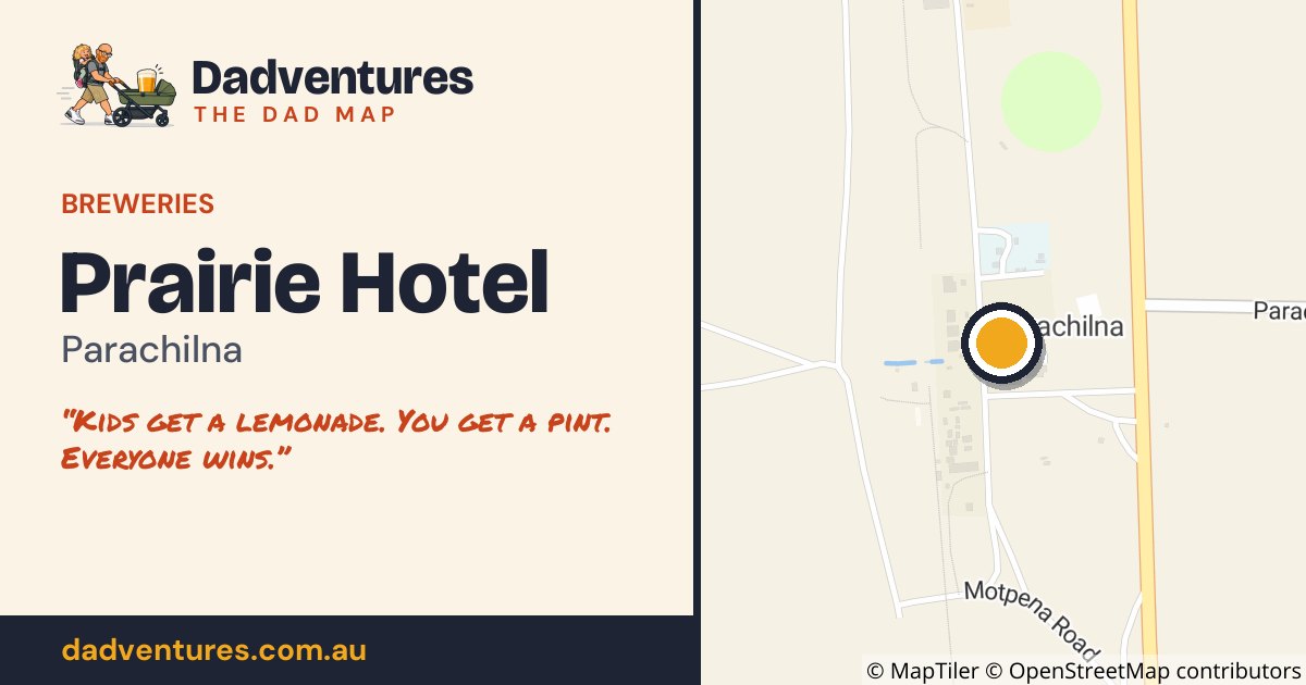 Prairie Hotel on the Dad Map
