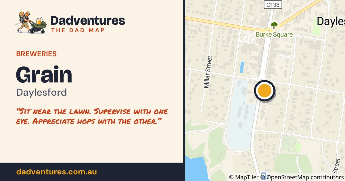 Grain on the Dad Map