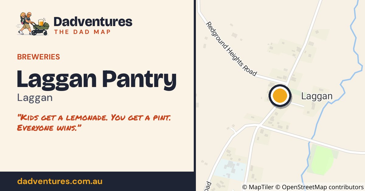 Laggan Pantry on the Dad Map