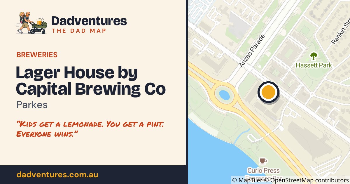 Lager House by Capital Brewing Co on the Dad Map