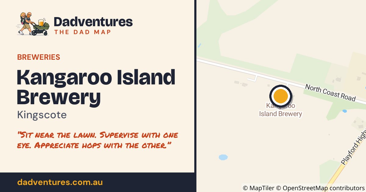 Kangaroo Island Brewery on the Dad Map