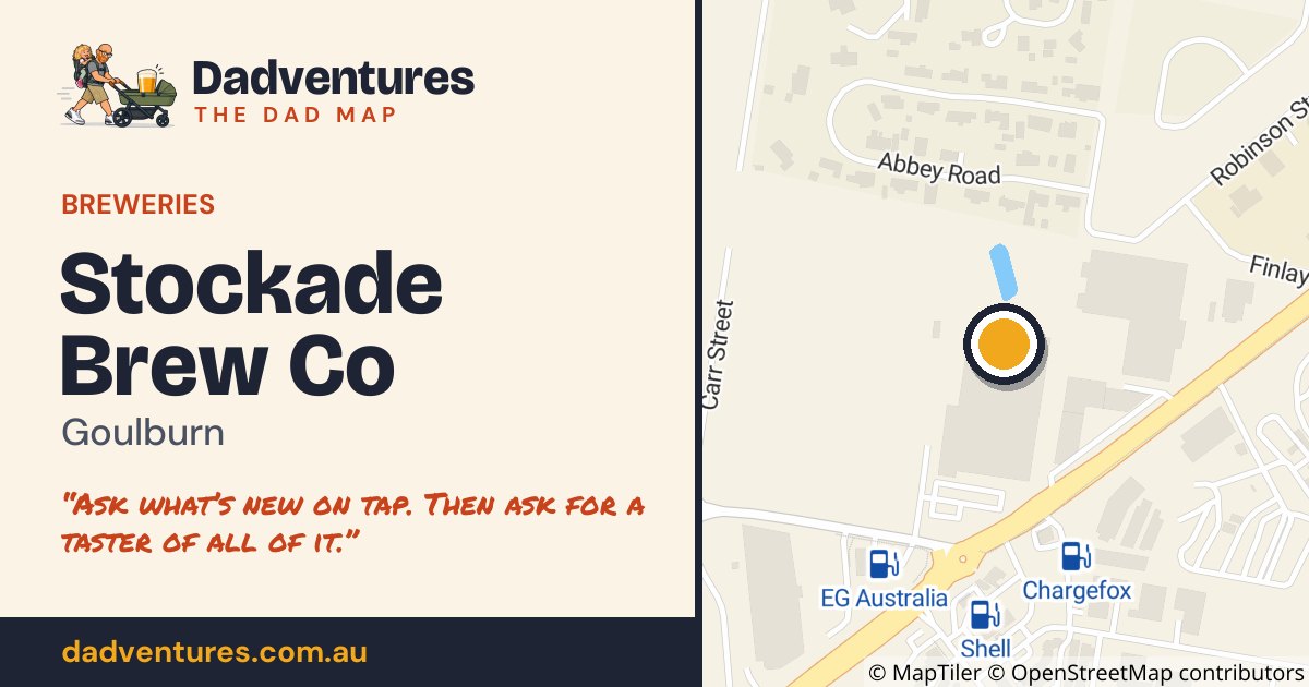 Stockade Brew Co on the Dad Map