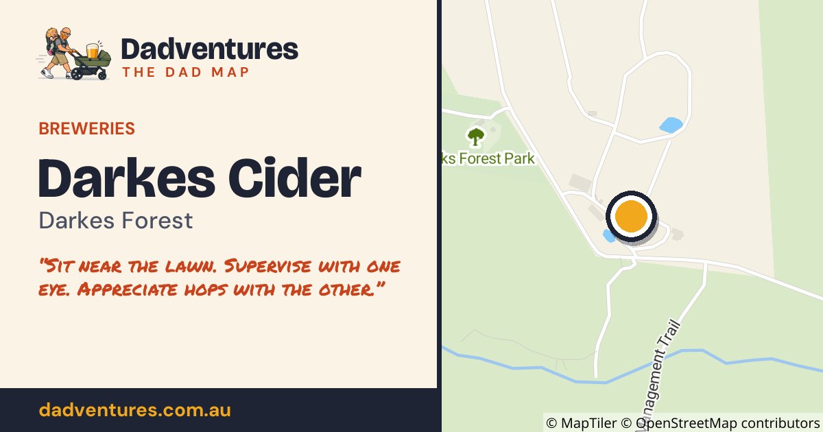 Darkes Cider on the Dad Map