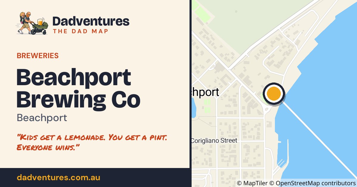 Beachport Brewing Co on the Dad Map