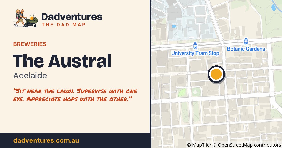 The Austral on the Dad Map