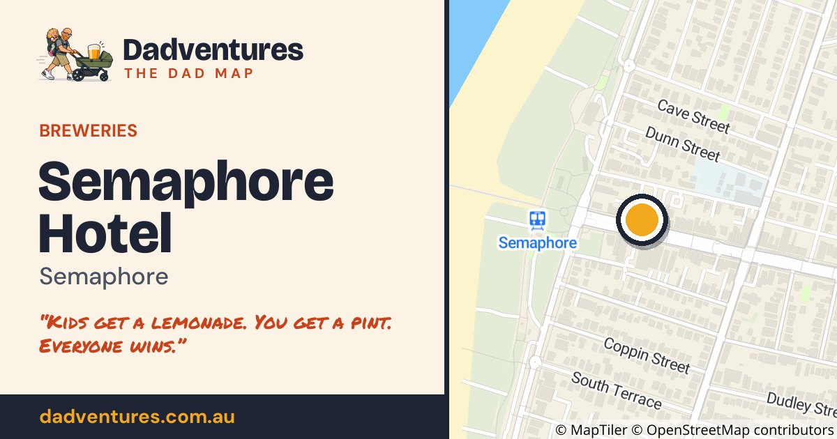 Semaphore Hotel on the Dad Map