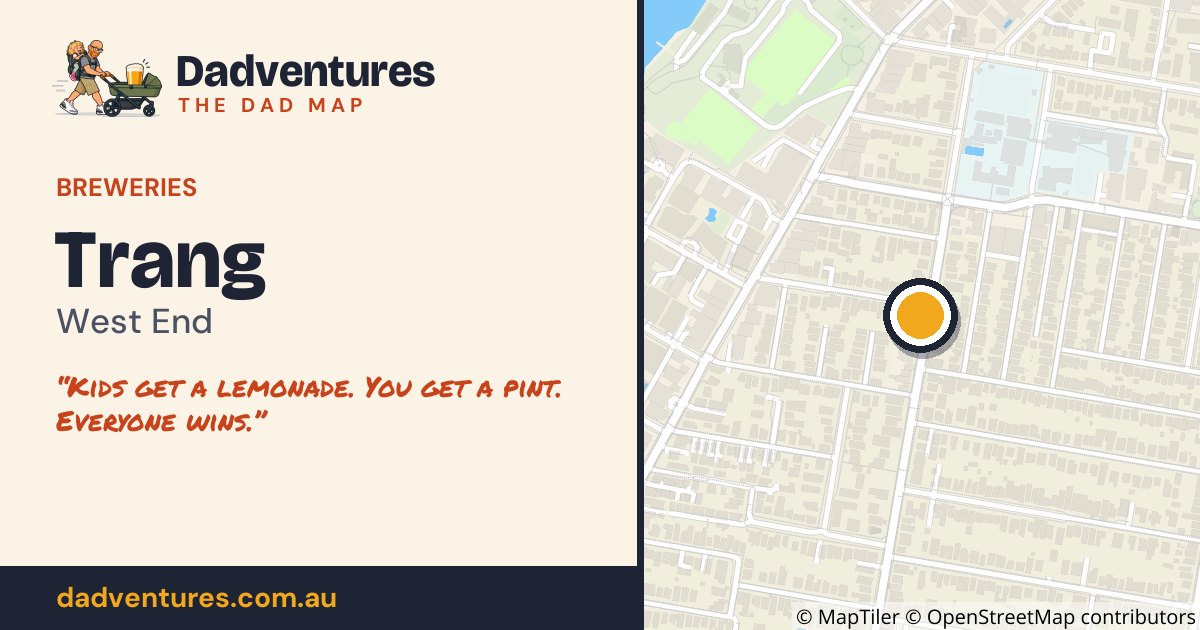 Trang on the Dad Map