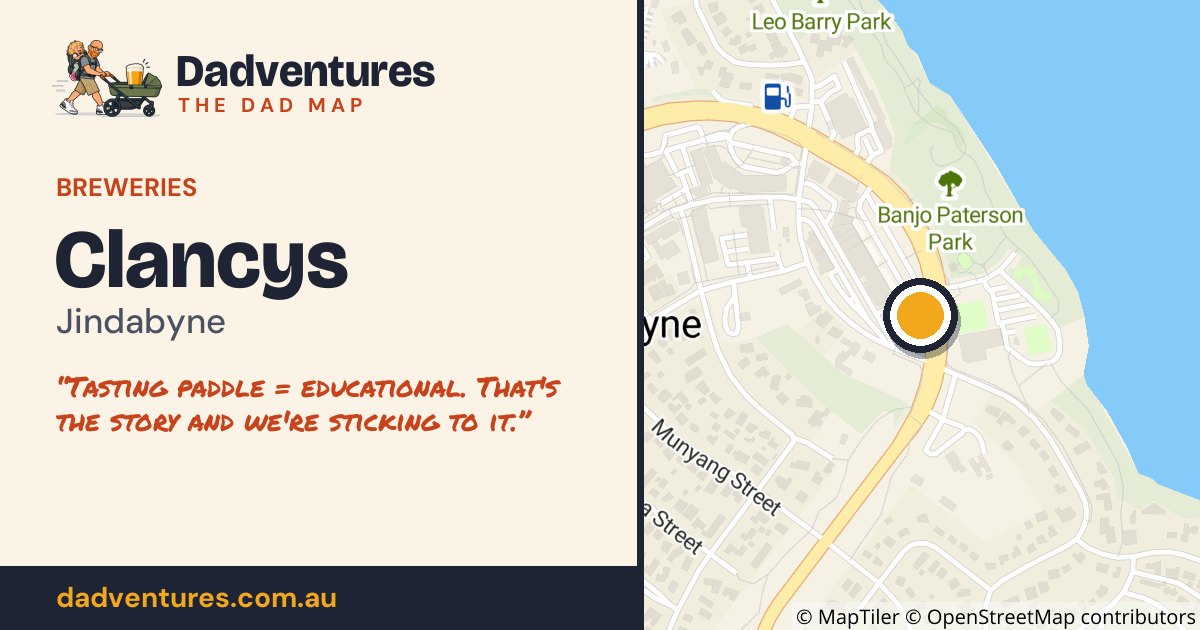 Clancys on the Dad Map