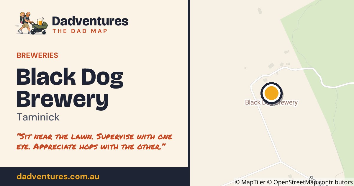 Black Dog Brewery on the Dad Map