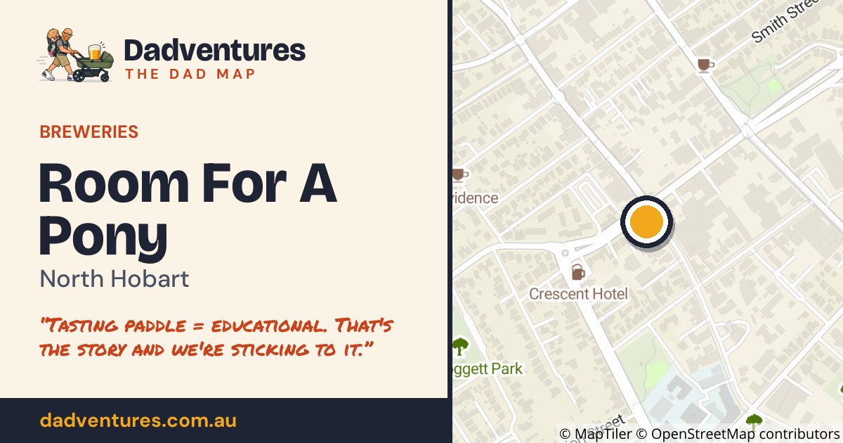 Room For A Pony on the Dad Map