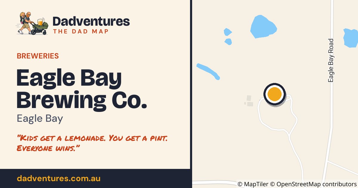 Eagle Bay Brewing Co. on the Dad Map