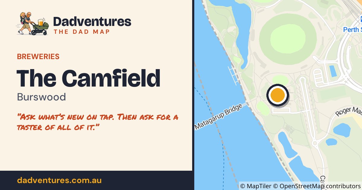 The Camfield on the Dad Map