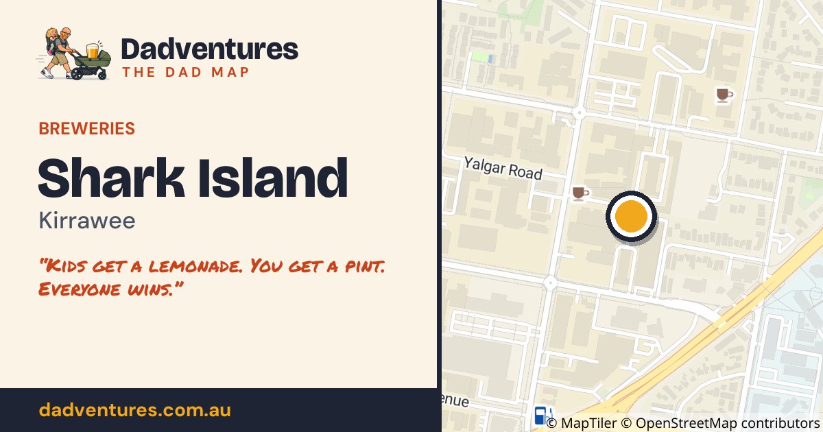Shark Island on the Dad Map