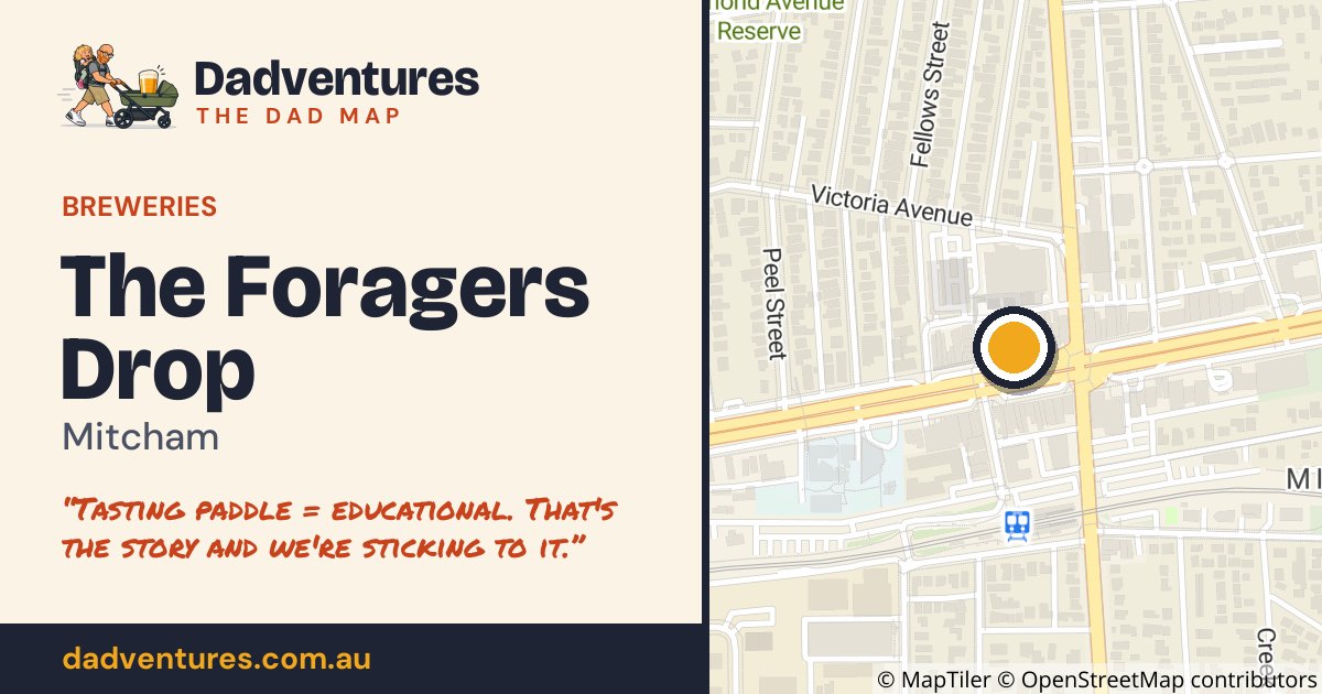 The Foragers Drop on the Dad Map