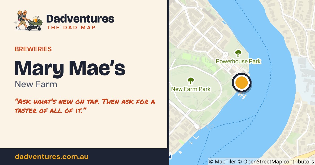 Mary Mae’s on the Dad Map
