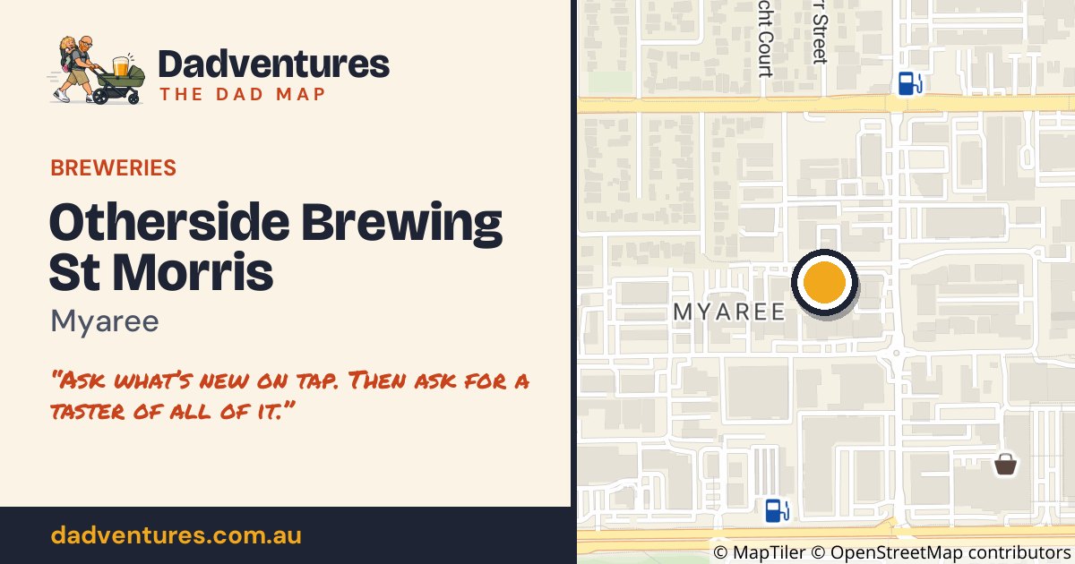 Otherside Brewing St Morris on the Dad Map