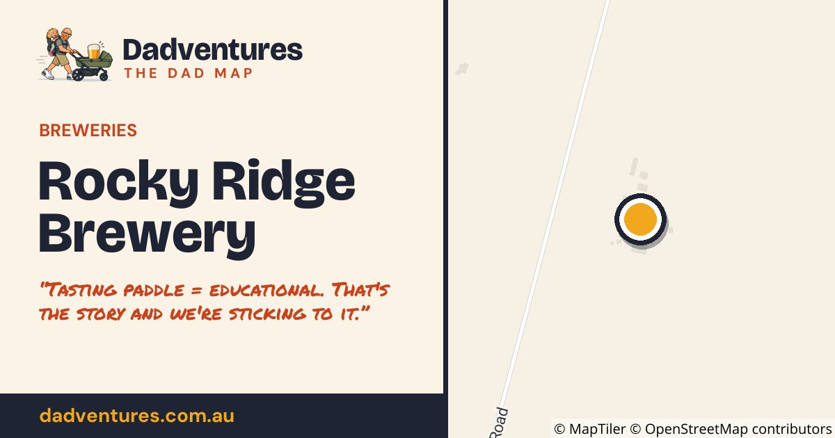 Rocky Ridge Brewery on the Dad Map