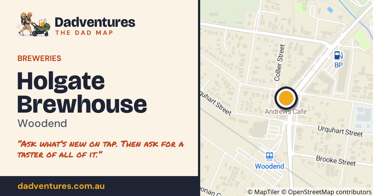 Holgate Brewhouse on the Dad Map