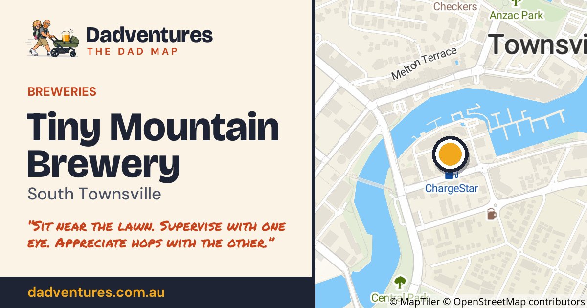 Tiny Mountain Brewery on the Dad Map