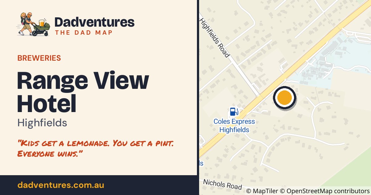 Range View Hotel on the Dad Map