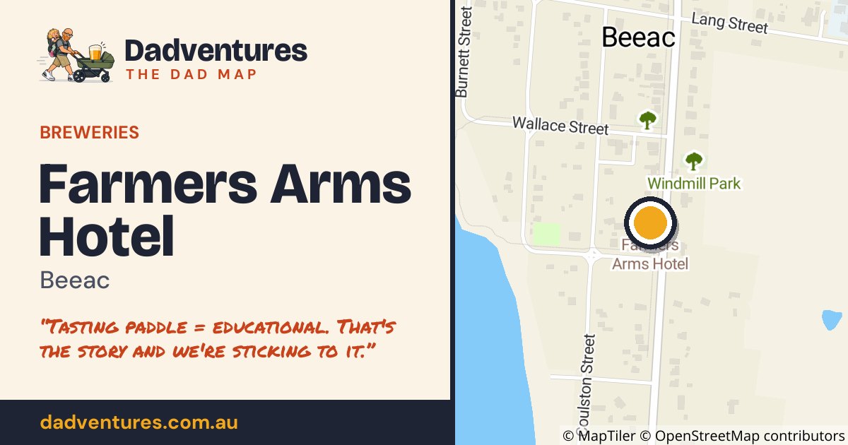 Farmers Arms Hotel on the Dad Map