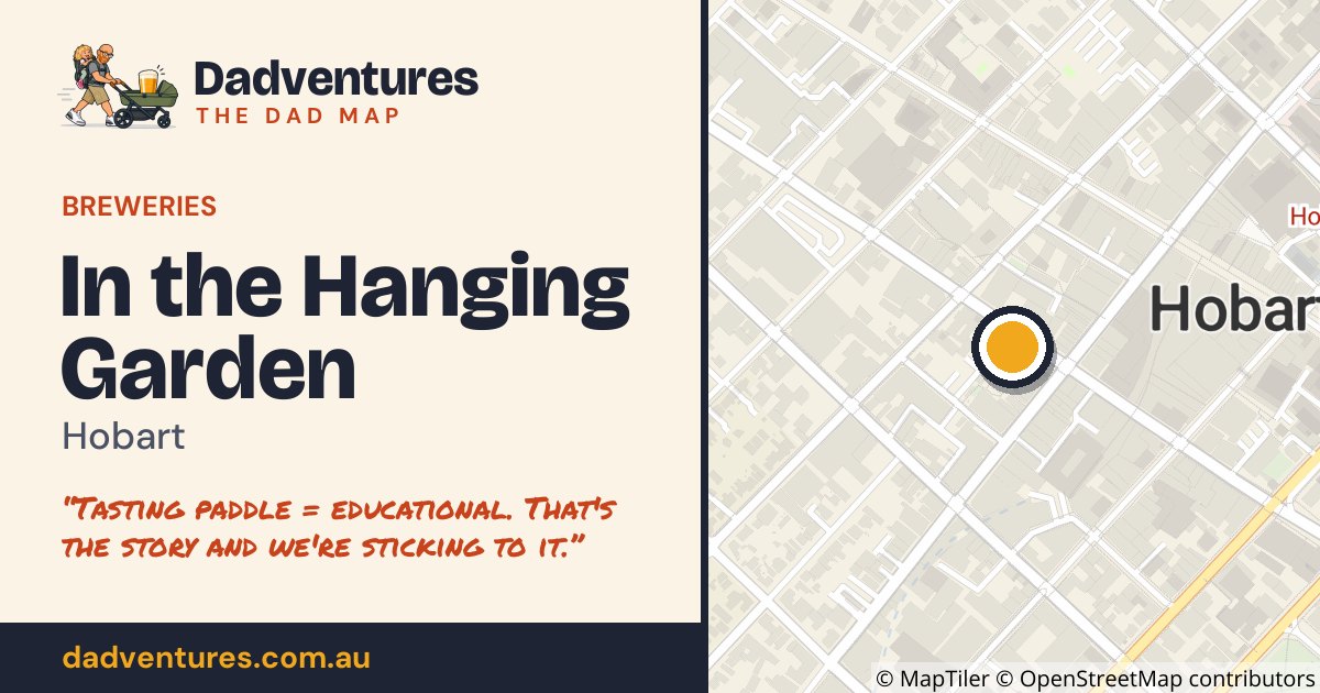 In the Hanging Garden on the Dad Map