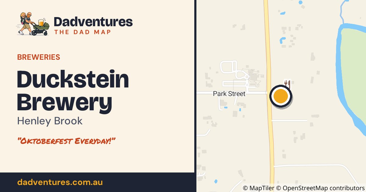 Duckstein Brewery on the Dad Map